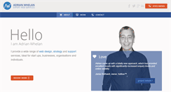 Desktop Screenshot of adrianwhelan.com